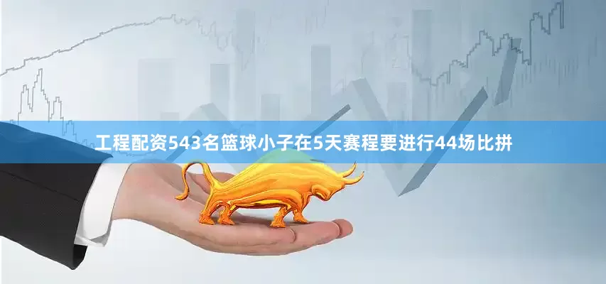 工程配资543名篮球小子在5天赛程要进行44场比拼